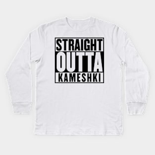 Kameshki Battle Royale t-shirt Kids Long Sleeve T-Shirt